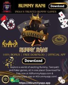 Rummy Rani: App Download Get Free Bonus ₹1000 Now 1